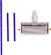 3 Pezzi Morbide Strisce Di Peluche Accessori per Dyson V6 V7 V8 V10 V11 Parti Di