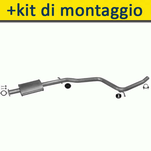 Silenziatore marmitta - silenziatore,
