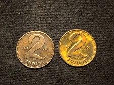 UNGHERIA - 2 MONETE - 2 FORINT