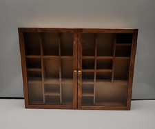 Vetrina da parete vintage in