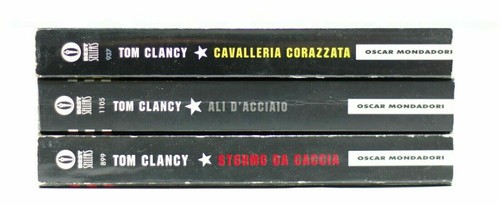 Lotto libri tom - libri, clancy
