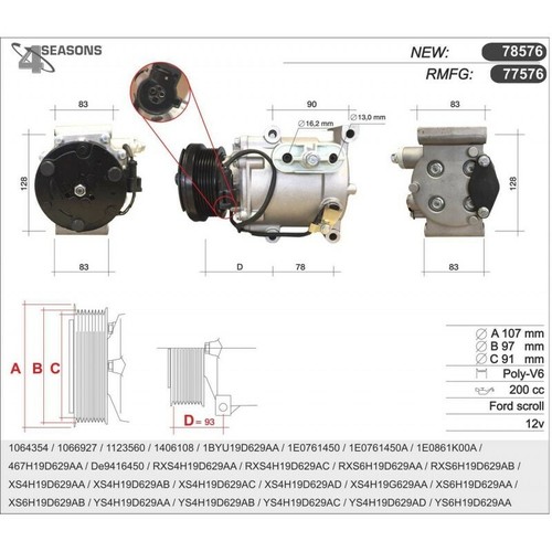 Compressore aria condizionata