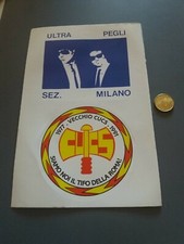 ADESIVO NON ORIGINALE DA SUPERTIFO ULTRAS PEGLI CUCS ROMA 