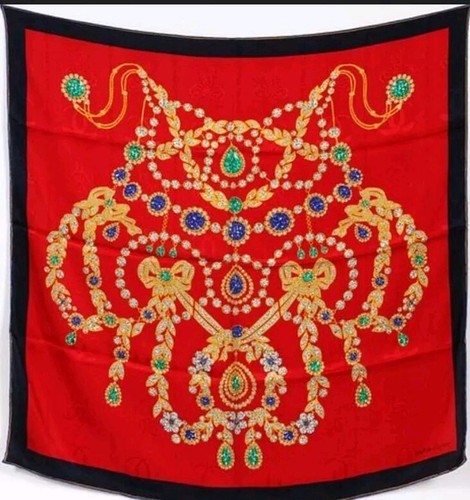 Sciarpa rossa cartier silk - sciarpa,