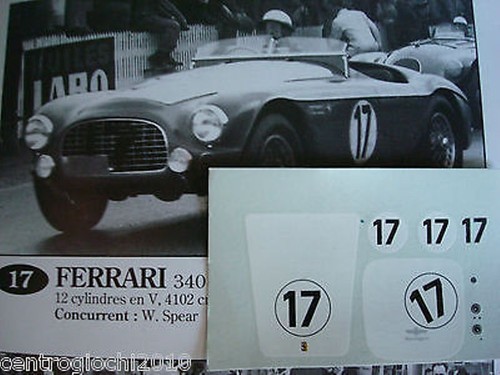 Decals ferrari 340 le - decals,
