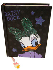 DIARIO SCOLASTICO/SCUOLA IN TESSUTO ( DAISY ) PAPERINA C/SEGNALIBRO MAGNETICO