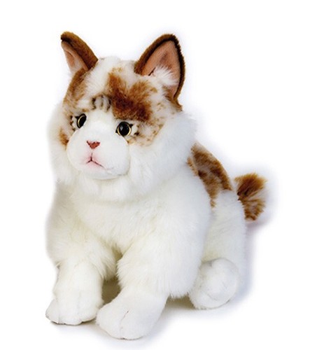 Peluche gatto norvegese rosso - peluche,