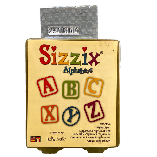 Sizzix alphabars alphaclips - sizzix,