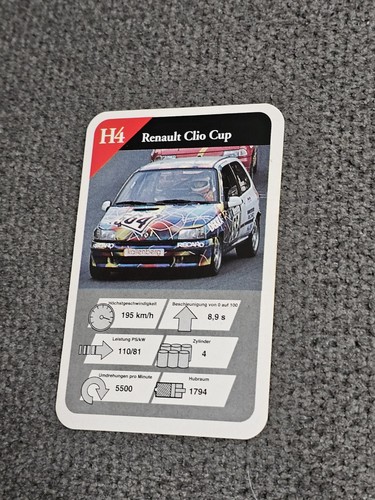 Renault clio cup - clio, scheda