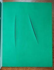 Lucio FONTANA Pochoir originale (stencil fatto a mano) "Concept spatial", 1959