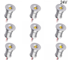 9 Mini Faretto 24V Incasso led