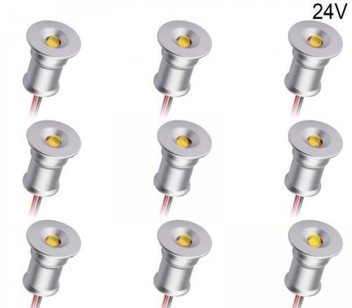Mini faretto 24v incasso led - 24v,