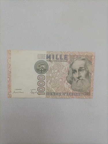 Banconota italia 1000 - banconota,