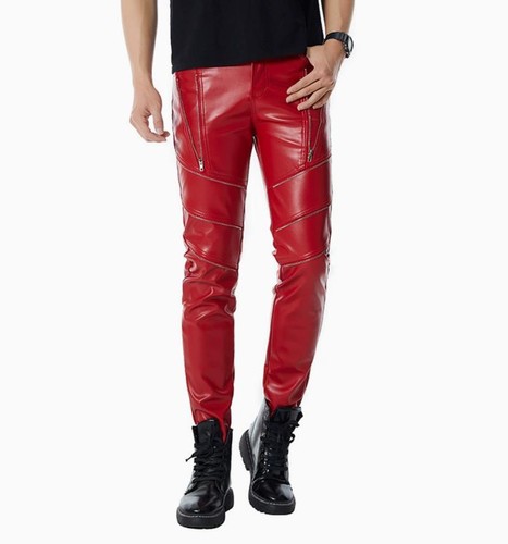 Pantalone uomo rosso - pantalone,