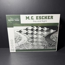 M.C. Escher - Day and Night
