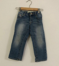GUESS JEANS Jeans denim bambina bambino unisex Tg 2 Anni