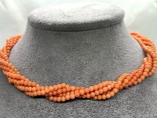 Collana Torchon Corallo