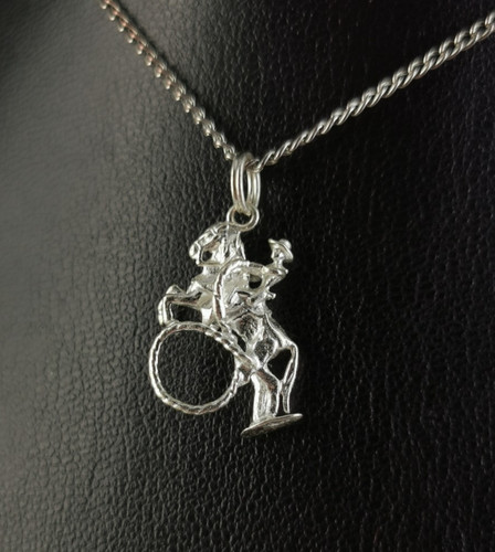 Ciondolo argento 925 - , rodeo
