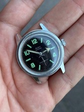 Ray freccione big arrow DIVER VINTAGE 60's RARE 17J SWISS WATCH.