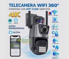 Telecamera 360° IP PTZ 8MP 4K