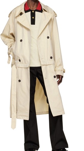 Dunhill trench coat beige