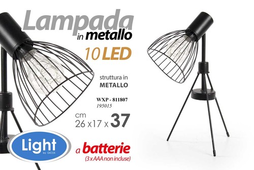 Lampada lumetto led abat - lumetto, 10