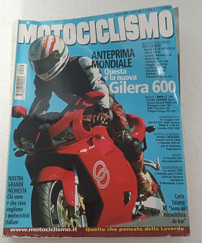 Motociclismo 2001 gilera - 7,