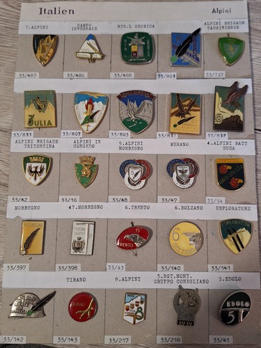 25x distintivo italia italy - 25x,