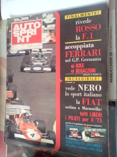 Rivista autosprint 1972 - autosprint, n