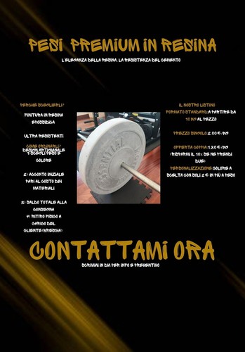 Pesi palestra artigianali - palestra,