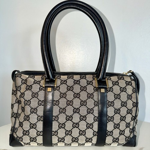 Borsa gucci canvas boston - borsa,