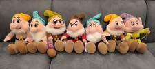 Peluche Pupazzi Sette Nani Originale 30cm - Lotto Completo - Con Etichetta