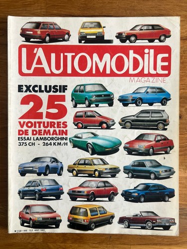 Automobile 446 aout 1983 - #446,