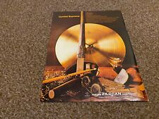 JBF33 ADVERT 11X8 AVEDIS ZILDJIAN COMPANY CYMBALS