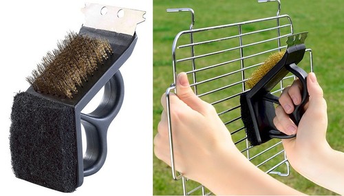 Spazzola per pulire barbecue