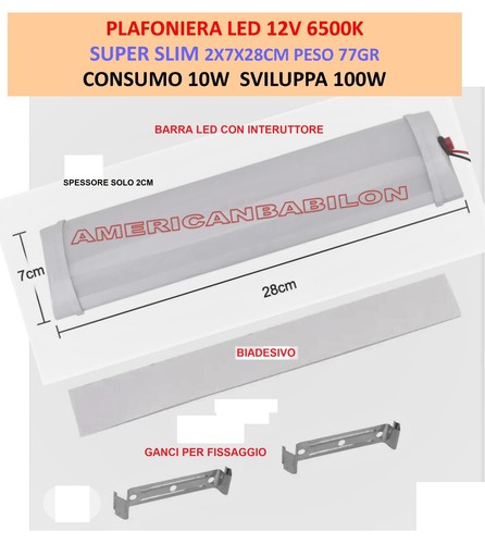 Barra led soffitto - led, a