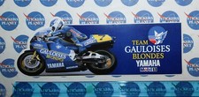 ADESIVO STICKER VINTAGE AUTOCOLLANT AUTO MOTO TUNING TEAM GAULOISES YAMAHA MOBIL