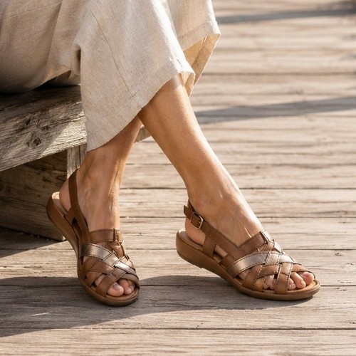 Sandali con slingback earth - slingback,