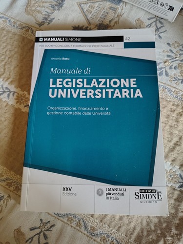 Manuale legislazione - manuale, di