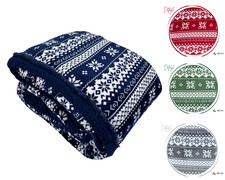 Coperta Letto Pile Plaid Pile Divano Agnellato Autunno Inverno DIS. LAPPONIA