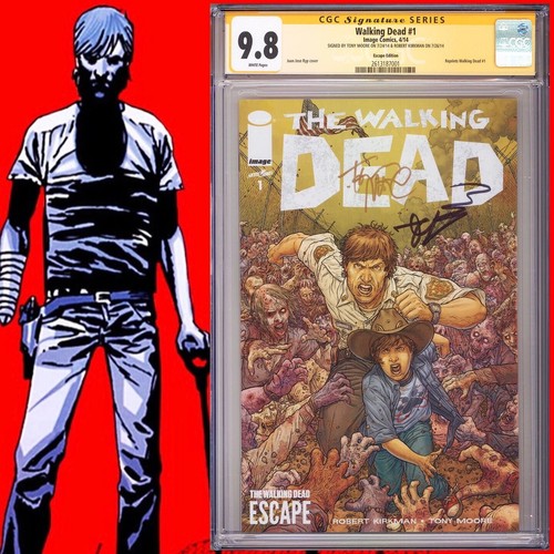Cgc walking dead 1 - 9.8, ss