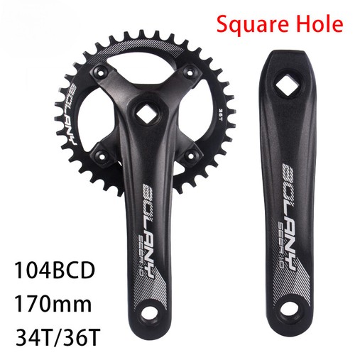 Braccio pedivella bici mtb
