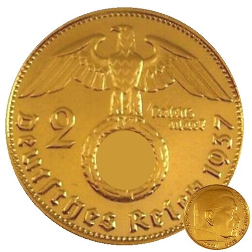 Reichsmark 1938 con hk - reichsmark,