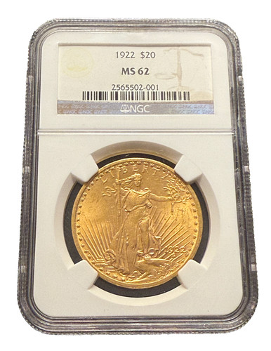 1922 oro 20 - us, $20