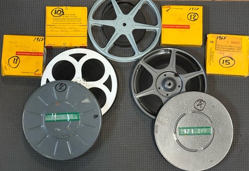 Lotto bobine pellicola 16mm