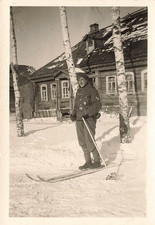 Tedesco Soldato Lancia Spezzata Generale Sturmabzeichen Racchette Neve