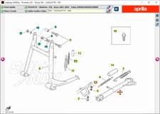 Cavalletto laterale Aprilia