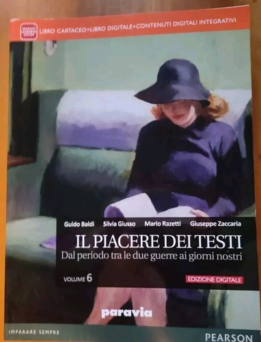Piacere dei testi volume - dei, 6