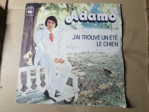 Adamo disco vinile giri - disco,