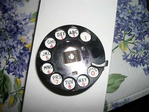 Quadrante telefono rotante - , con